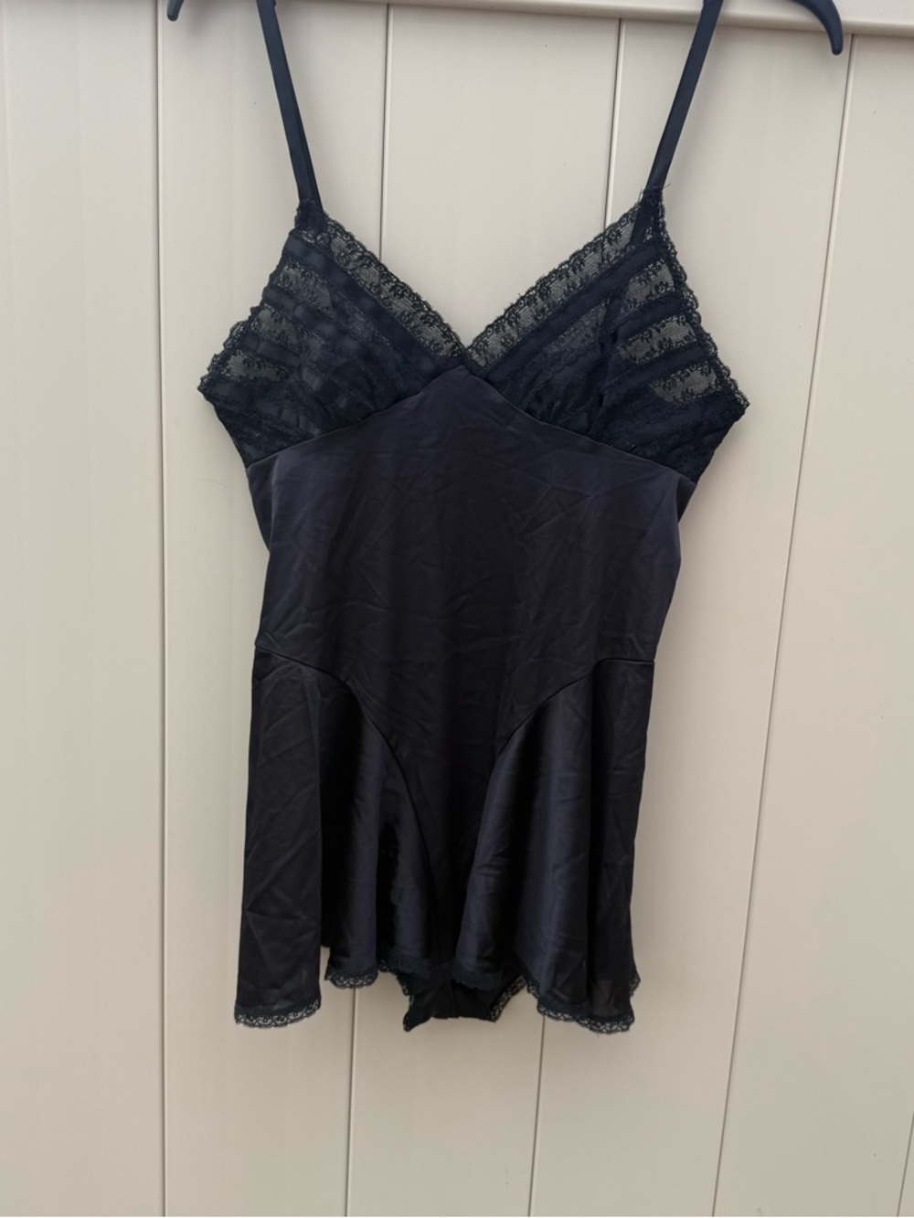 Lily of France black teddy vintage